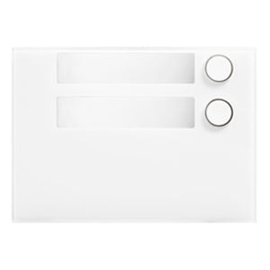 Urmet Frontalino con 2 Tasti Alpha colore Bianco 1168/12W