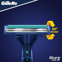 Gillette blue ii plus slalom rasoi usa e getta multipack 20 confezioni da 4 rasoi ciascuna
