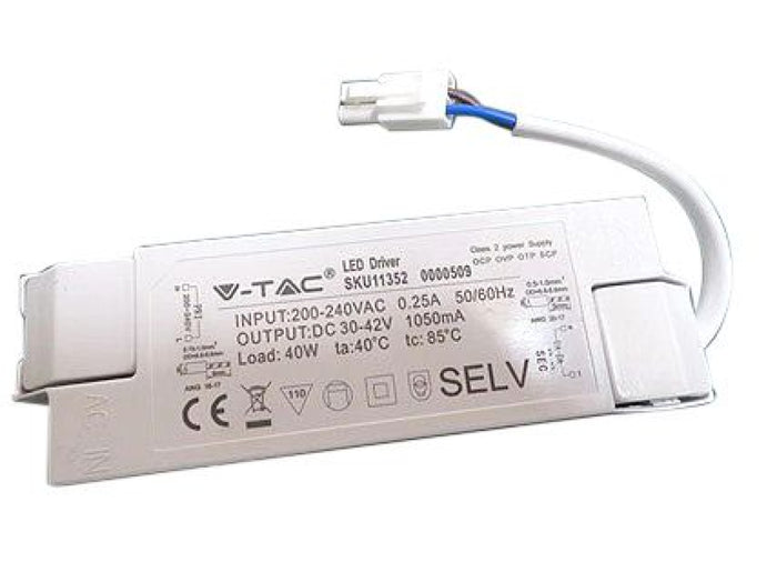 V-TAC Driver per Pannelli LED 60*60cm 40W SKU 11352