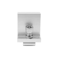 Italia Morsetti Terminali in Alluminio per Fissaggio Pannelli Solari Fotovoltaici 30mm (Confezione 4 Pezzi) SKU-11388-A