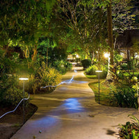 V-TAC Lampada LED da Giardino 12W con Picchetto a Doppio Fissaggio a Terra Colore Antracite, diametro 15 cm, altezza 80 cm, 4000K, IP65 - sku 10426