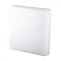 V-TAC PRO  Plafoniera LED Chip Samsung Quadrata 15W Colore Bianco 6400K IP44 - SKU 13919