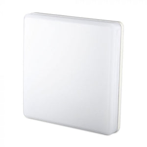V-TAC PRO  Plafoniera LED Chip Samsung Quadrata 15W Colore Bianco 6400K IP44 - SKU 13919