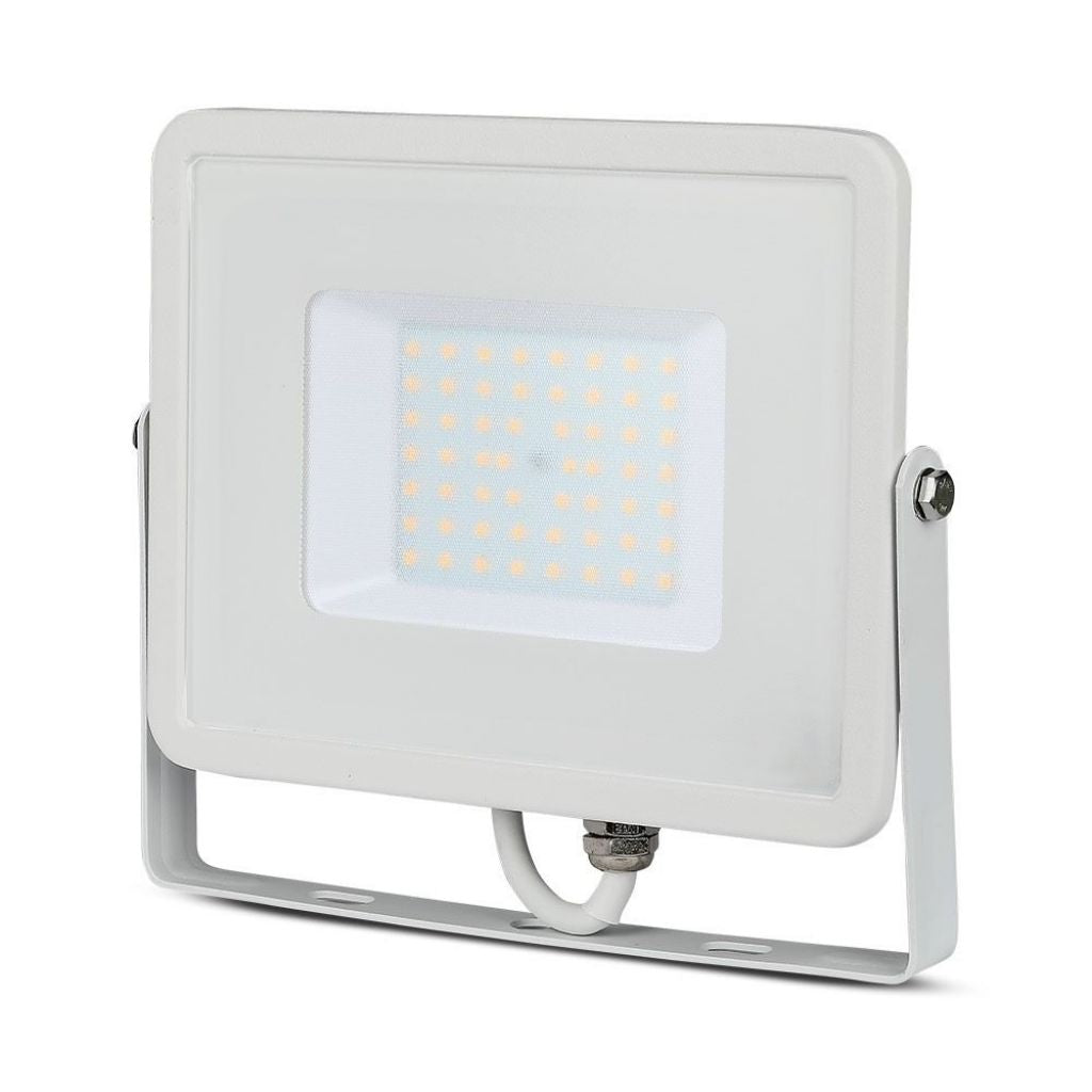 V-TAC PRO VT-50-W Faretto Faro LED SMD Chip Samsung 50W Colore Bianco 6400K IP65 SKU 411