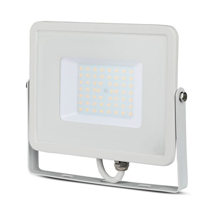 V-TAC PRO VT-50-W Faretto Faro LED SMD Chip Samsung 50W Colore Bianco 6400K IP65 SKU 411
