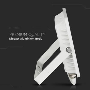 V-TAC PRO VT-50-W Faretto Faro LED SMD Chip Samsung 50W Colore Bianco 6400K IP65 SKU 411