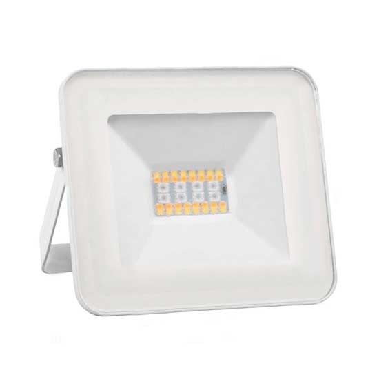 V-TAC SMART HOME VT-5020 FARO LED 20W BLUETOOTH SLIM ALLUMINIO BIANCO RGB+3IN1 DIMMABLE GESTIONE SMARTPHONE - SKU 5984