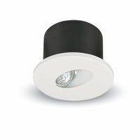 Faretto LED Segnapasso Rotondo Montaggio a Incasso 3W Colore Bianco 3000K IP20