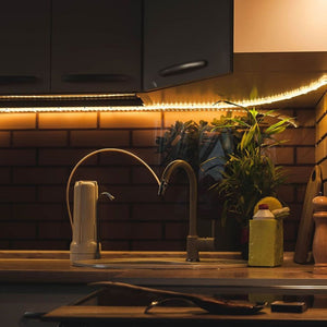 Striscia Strip LED SMD2835 17W/m 5m 238 LED/m 150LM/W 24V 6400K IP20 10mm