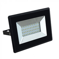 V-TAC VT-4031 Faro LED SMD 30W E-Series Colore Nero 3000K IP65 - SKU 5952