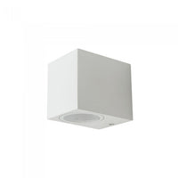 Portafaretto LED da Muro Rotondo GU10 (Max 35W) Colore Bianco IP44
