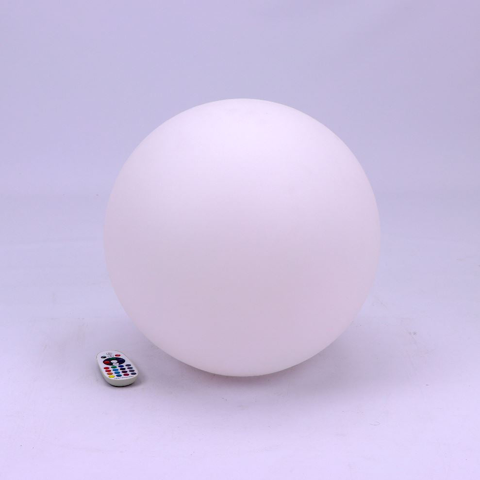 Sfera LED 3W RGB con Telecomando IR 24 Tasti e Alimentatore IP67 Dimmerabile