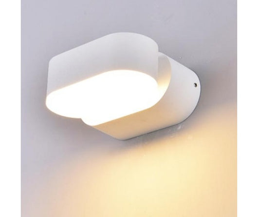 V-TAC VT-816 Lampada LED da Muro Ovale 6W Colore Bianco con Testa Ruotabile 4000K IP65 - SKU 8287