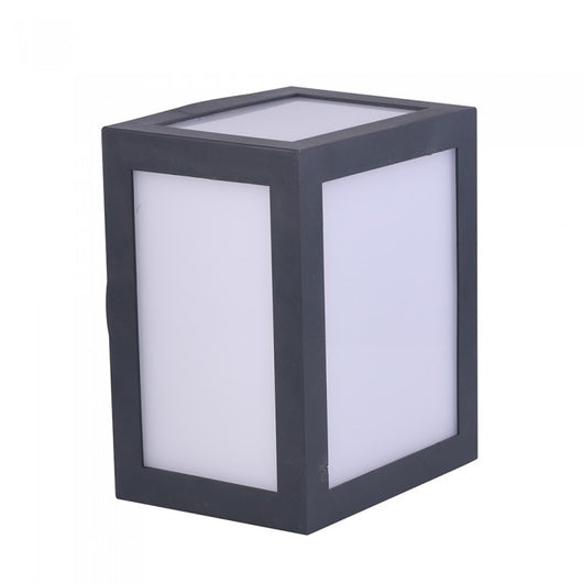 V-TAC VT-822 Lampada LED da Muro a Lanterna 12W Colore Grigio 4000K IP65 - SKU 8338