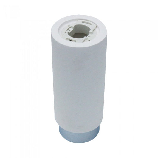 Portafaretto LED GU10 e GU5.3 (MR16) Corpo in Gesso Base Metallica Cromata -SKU 3114