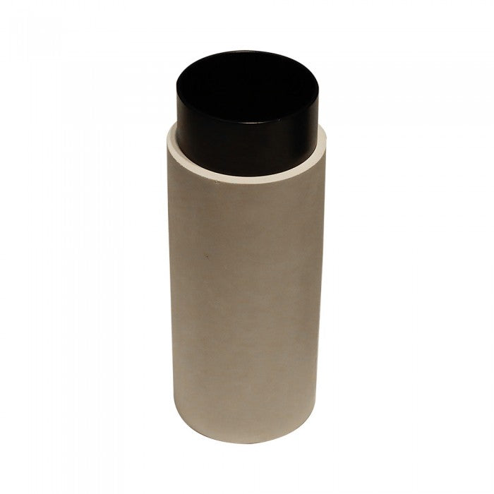 V-TAC VT-865-GBM Portafaretto LED Montaggio a Plafone GU10 e GU5.3 (MR16) Corpo in Gesso Bianco e Metallo Nero Opaco - SKU 3136