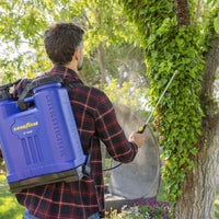Zaino spruzzatore manuale 16 l. Spruzzatore a pressione mantenuta 1,4 bar Pressione aperta 2 bar Pressione Goodyear