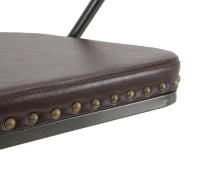 Sgabello Imbottito Detroit Cm 51X48X86-108