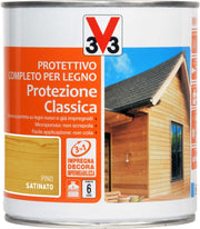 V33 impregnante 119438 pino protettivo completo per legno protezione classica 750 ml