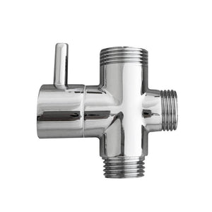 Deviatore colonna doccia ottone cromato universale cromato adattatore