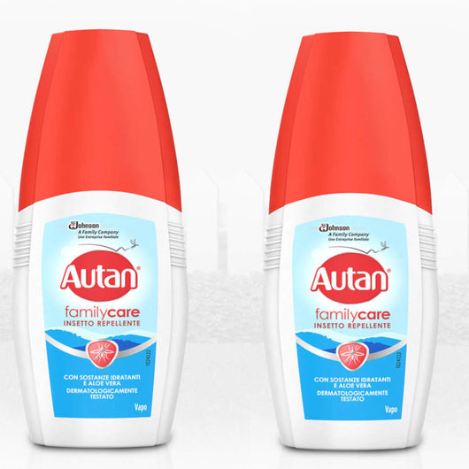 Autan family care vapo stick repellenti per insetti 2 confezioni da da 100 milliliter ciascuna