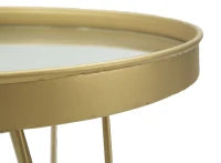 Svuota Tasche Glam Gold/Mirror Cm Ø 36.5X22