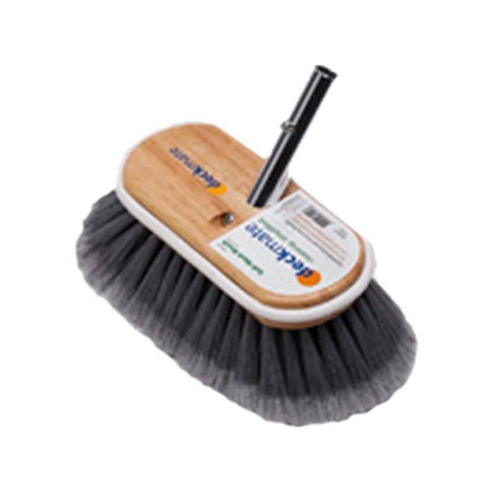 Euromeci spazzolone in legno soft aggancio quick release in acciaio inox