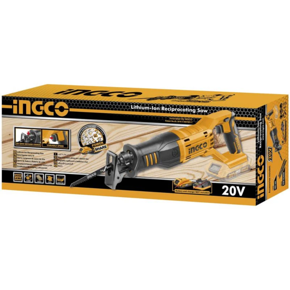 Seghetto gattuccio batteria litio 20v lame incluse legno metallo taglio preciso