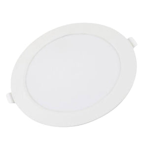 Optonica mini pannello led rotondo sottile retroilluminati bianco 6000k *** potenza 18w, confezione 1