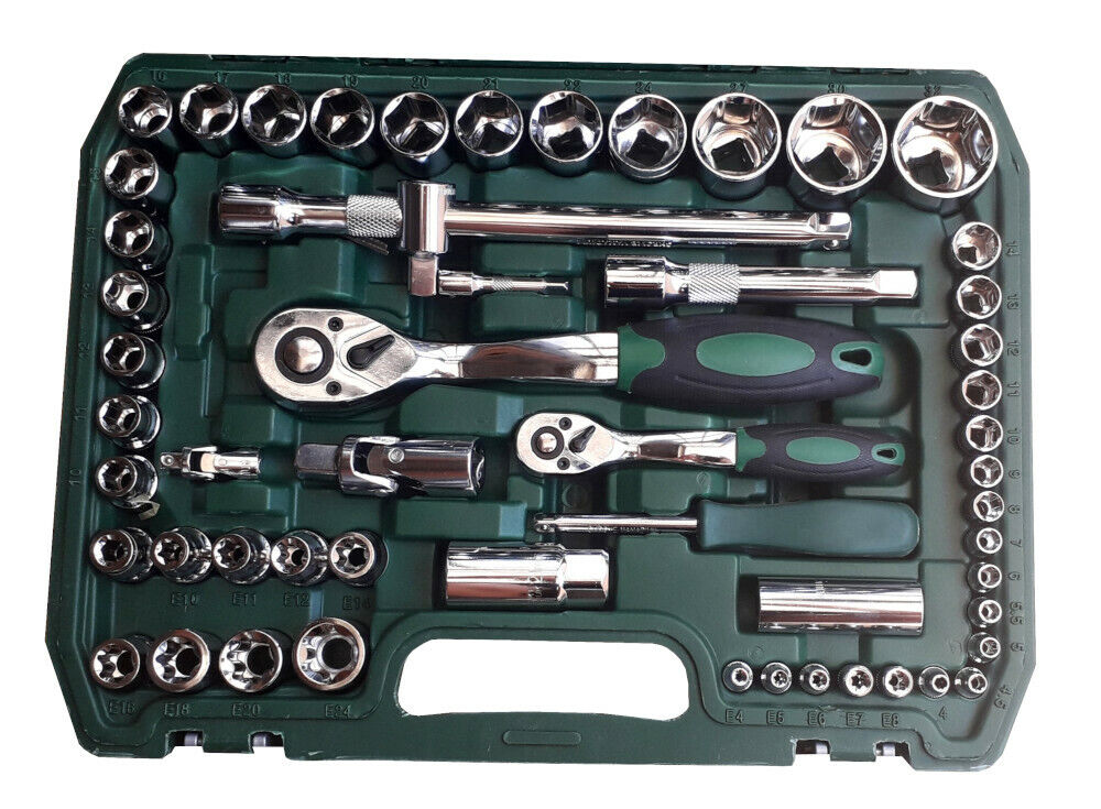 VALIGIA SET CHIAVI A BUSSOLA 108 PEZZI VANADIUM CON CRICCHETTO 108 PZ