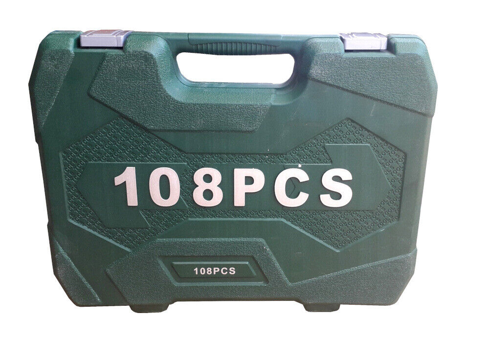 VALIGIA SET CHIAVI A BUSSOLA 108 PEZZI VANADIUM CON CRICCHETTO 108 PZ