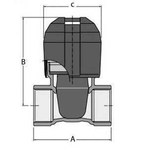 VALVOLA IN BRONZO 1' 1/4