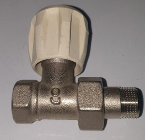 VALVOLA TERMOSIFONI RETTA 3/8 FERRO