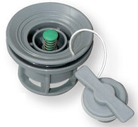 VALVOLA X GOMMONI STANDARD A GIRO h.45 Foro nel tessuto Ø mm. 35, Ø est. mm. 62, H mm. 45