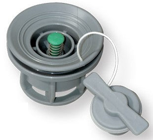 VALVOLA X GOMMONI STANDARD A GIRO h.45 Foro nel tessuto Ø mm. 35, Ø est. mm. 62, H mm. 45