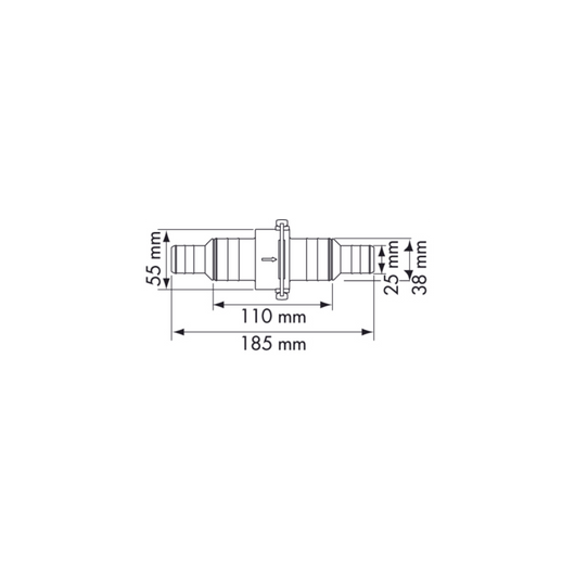 VALVOLADI NON RITORNO � MM. 25/38