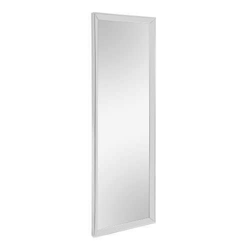 VANESSSA SPECCHIO DA PARETE CORNICE PLASTICA ARGENTO LISCIA 50X150CM