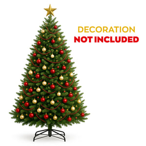 Amstel - Albero di Natale Tradizionale in PE e PVC Ø121x180H, 1070 Punte