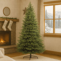 Amstel - Albero di Natale Tradizionale in PE e PVC Ø152x240H, 2530 Punte