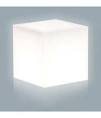 VASO LUMINOSO "CUBE" BIANCO
