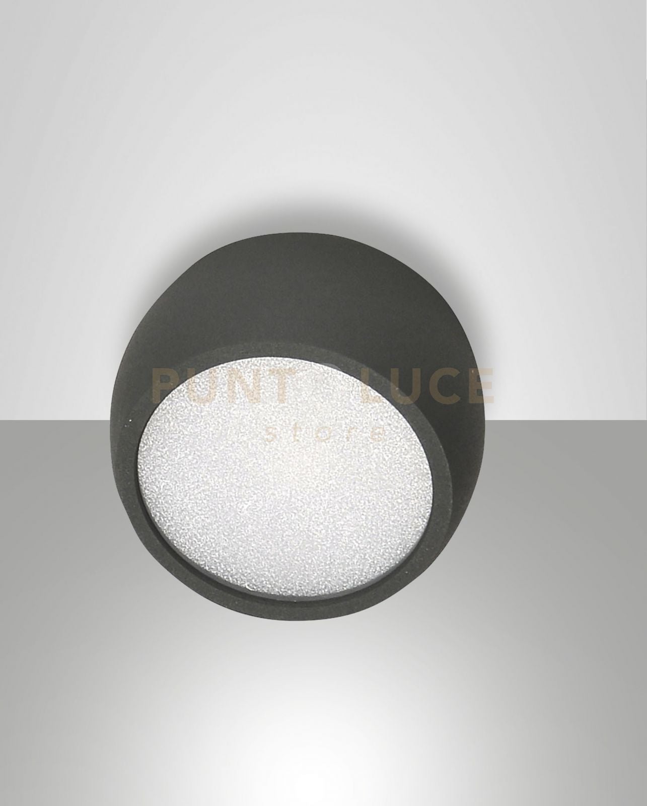 VASTO LUCE SPOT ANTRACITE PARETE O SOFFITTO  A LED 7W 3000K 540LM IP20