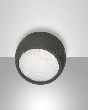 VASTO LUCE SPOT ANTRACITE PARETE O SOFFITTO  A LED 7W 3000K 540LM IP20