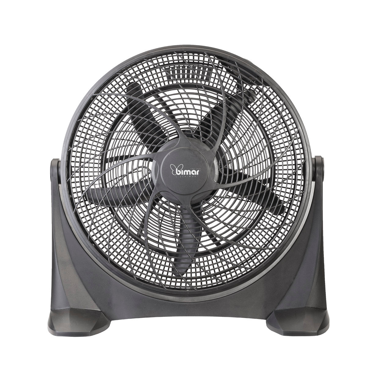 Bimar Ventilatore Pavimento VB50 50cm Air Circulator 3 Velocità Inclinazione Regolabile Motore 100W