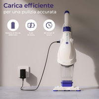 Pulitore elettrico ELETRIC VAC a batteria per fondo piscina