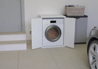 MONGARDI Mobile coprilavatrice in resina per esterno-interno 68,5x64x88