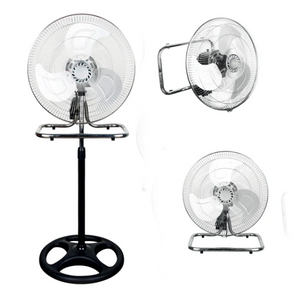 VENTILATORE A PIANTANA 3 IN 1 DA TAVOLO E PARETE - TRIO NIKLAS