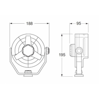 VENTILATORE BIANCO 12V