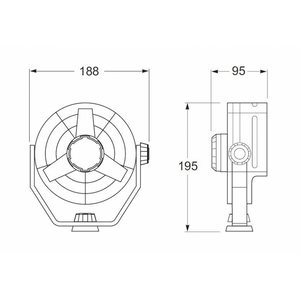 VENTILATORE NERO 12V
