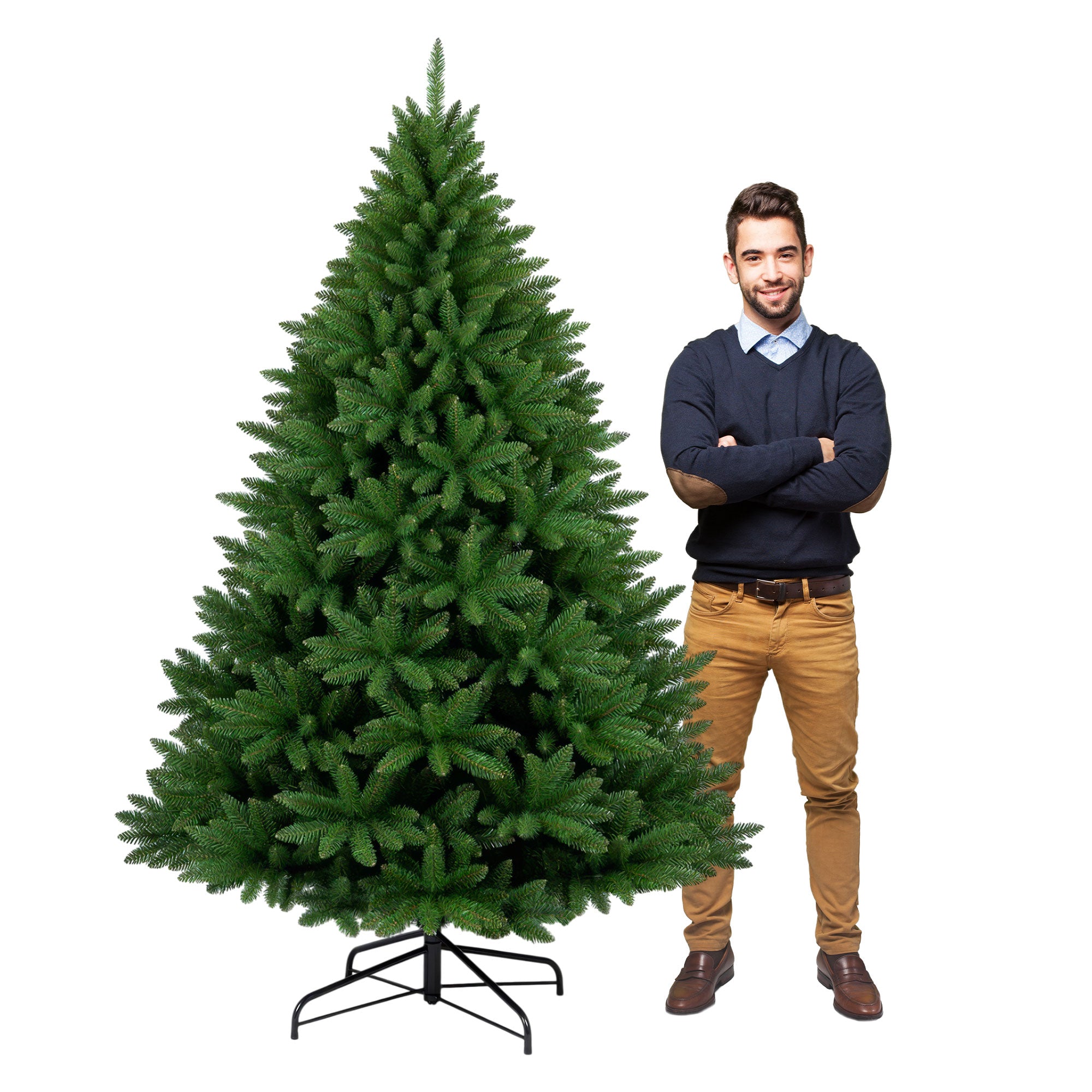 Alfa - Albero di Natale in PVC ø134x210H cm, 1668 Punte