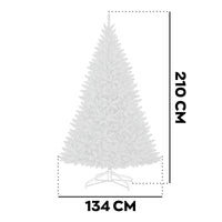 Alfa - Albero di Natale in PVC ø134x210H cm, 1668 Punte
